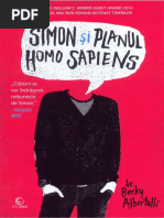 Simon Si Planul Homo Sapiens - Becky Albertalli