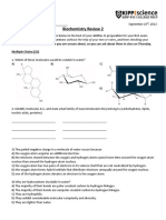 BL Biochemistry Review 2 MC