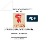 Strikes and Lockouts 