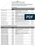 Normas técnicas ABNT atualizadas