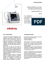 Desfibrilador Mindray d3 PDF