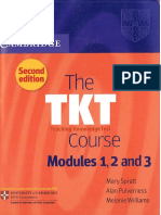 The TKT Course Modules 1, 2 and 3 2nd