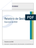 Relatorio Gestao 2002