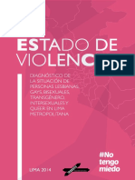 No Tengo Miedo - Estado de Violencia