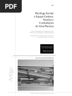 Psicólogo Escolar e Equipe Gestora - Cooperação - Parceria - Cumplicidade