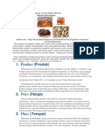 Pemasaran Langsung Makanan Awetan Bahan Hewani