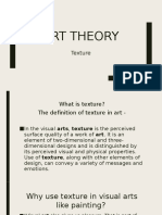 Art Theory - Texture