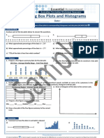 Year 10 - Statistics and Probability Worksheet - Sample