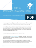 5 Levels of Data For Measuring Educational Impact PDF