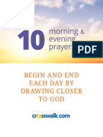 Morning and Evening Prayers