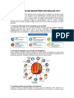 Prevención de Desastres Naturales 2017