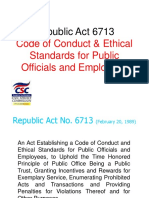 Code of Ethical Standards For Public Officials and Employees