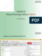 TexMind Warp Knitting Pattern 2890 DOLARES