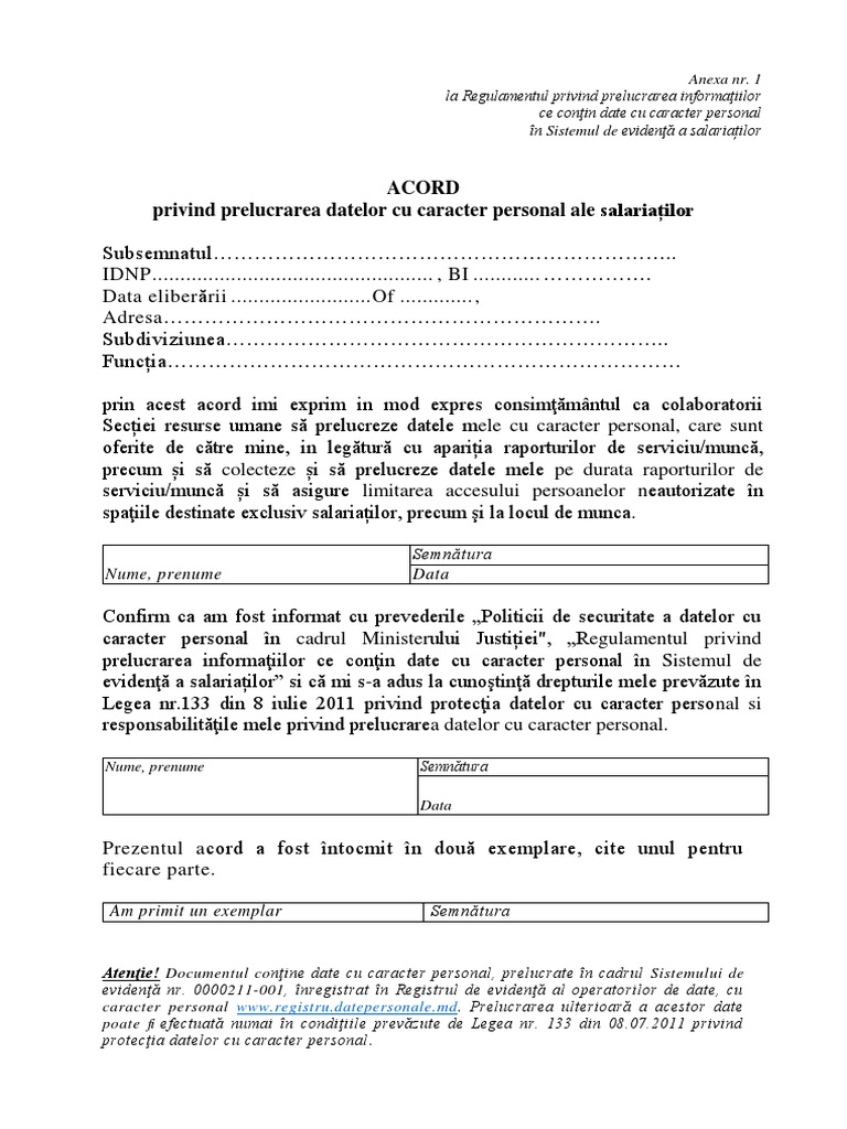 Acord Gdpr Pdf
