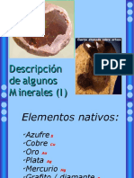 Minerales I