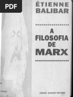 Étienne Balibar - A Filosofia de Marx
