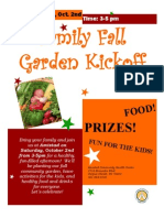 Garden Kickoff Flyer