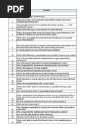 Scrum Exam Sample