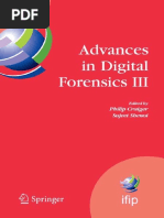 Advances in Digital Forensics III PDF