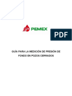 Guía para la Medición de Presión de Pozos Cerrados