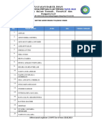 Daftar Hadir Siswa Akhirussanah