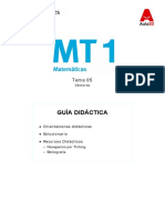 Solucionario Matematicas t5-t6