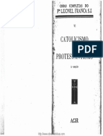 Catolicismo e Protestantismo - Pe. Leonel Franca