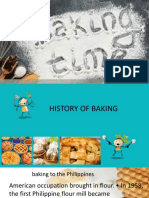 History of Baking