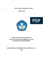 Analisis Kompetensi, Materi, Pembelajaran dan Penilaian Pendidikan Agama Katolik