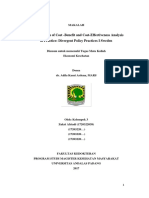 A Comparison of Cost - Benefit and Cost-Effectiveness Analysis in Practice: Divergent Policy Practices I Sweden