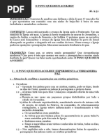 2012 - At. 9.31 O Povo Que Deus Acolheu