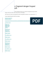 7 Segment Dengan CV Avr