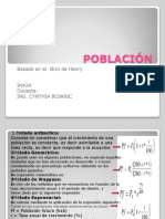 Calculo de Poblacion