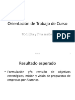 Orientación de Trabajo de Curso 1