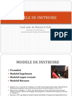 Modele de Instruire Pedagogie II Curs 4