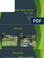 Humedal Santa María del Lago historia ubicación flora fauna planes recuperación problemática