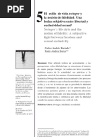 El estilo de vida swinger. Andrés Hurtado