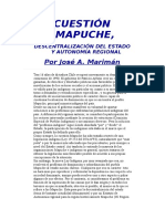 Cuestión Mapuche