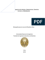 Sociedades Totalitarias y La Negación Del Individuo