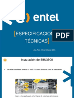 Resumen de Especificaciones Técnicas