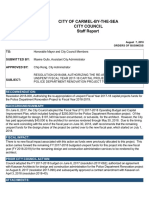 Re-Appropriation of Unspent Fy 2017-18 Capital Projects Funds Police Department Renovation Project 08-07-18