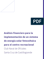 Análisis Financiero Sistema Fotovoltaíco