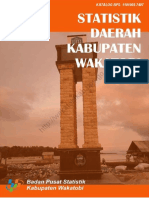 Statistik Daerah Kabupaten Wakatobi Sulawesi Tenggara