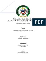 28 Resumen Futuro de La Economia de La Salud