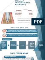 Diagnosa Penyakit Periodontal Sesuai Aap (The American