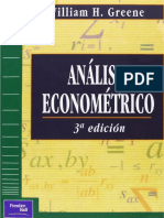 Análisis Econométrico, 3ra Edición - William H. Greene PDF