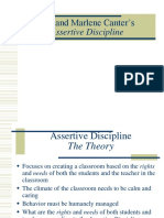 Canter Assertive Model