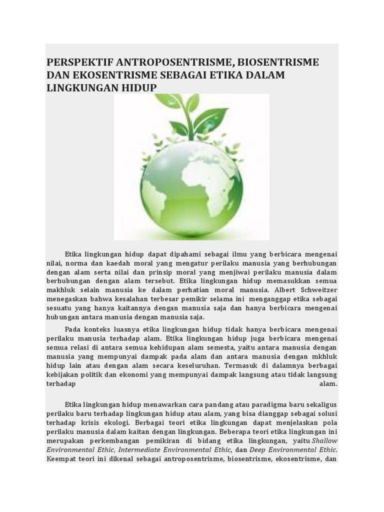 Download 66 Koleksi Gambar Etika Lingkungan Paling Baru 