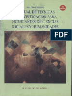 Manual de Tecnicas de Investigacion-Para Estudiantes de Ciencias Sociales y Humanidades PDF