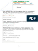 UNIT-III - Pointers - Questions & Answers